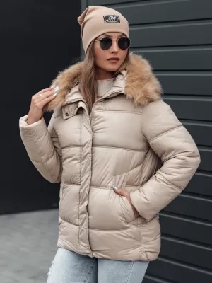 Damenjacke DSTREET NORDKOLL TY4710 KHAKI