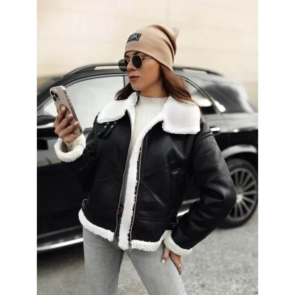  Damenjacke DSTREET FURBLAZE TY4730 SCHWARZ 