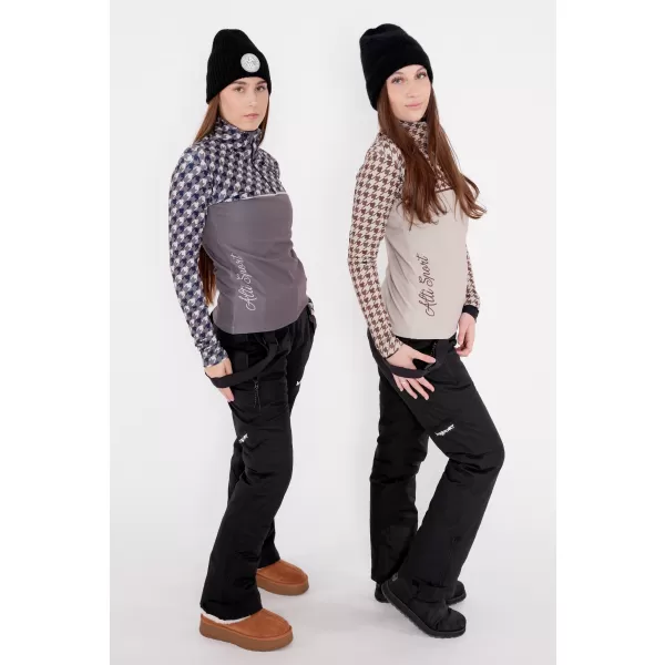  Frauenfunktionaler Thermo -Sweatshirt Premium ALTISPORT VOJ/ALW048TER03 GRAU 