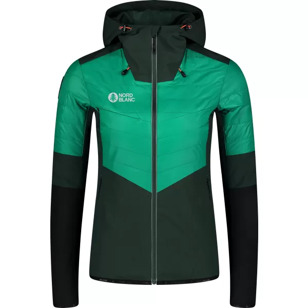  Sportjacke für Damen NORDBLANC ICEBERGS NBWJL8112 DUNKELGRÜN 