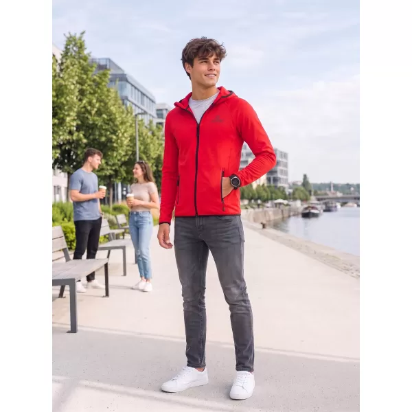  Herren funktionaler Sport -Sweatshirt ALTISPORT ALM006417 ROT 