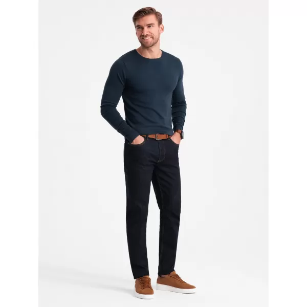  Herrenpullover OMBRE OM-SWBS-0106 MARINEBLAU 