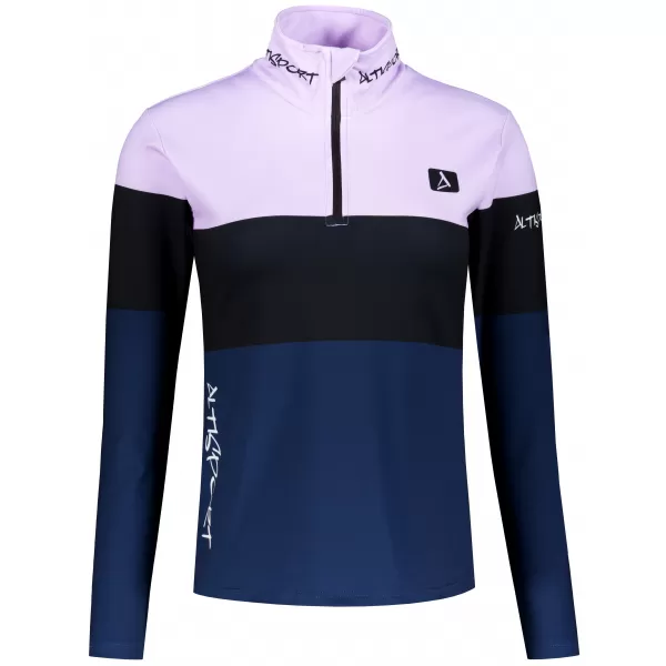  Frauenfunktionaler Thermo -Sweatshirt Premium ALTISPORT VOJ/ALW051TER03 VIOLETT/BLAU 