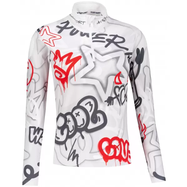  Frauenfunktionaler Thermo -Sweatshirt Premium ALTISPORT VOJ/ALW054TER03 GRAU -RED 