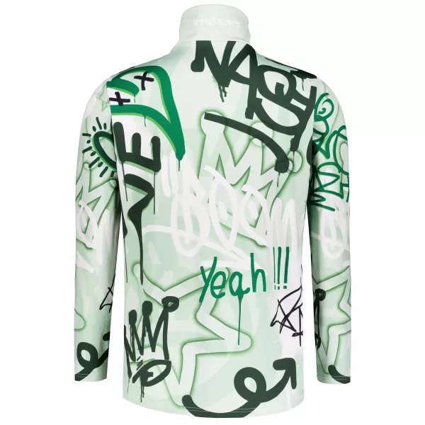  Funktionelle Thermo -Sweatshirt -Premium von Männern ALTISPORT VOJ/ALM054TER03 GRÜN 