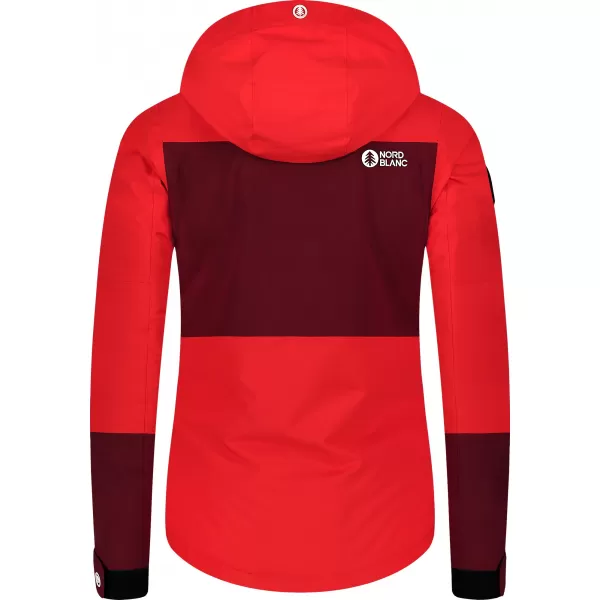  Damen-Skijacke NORDBLANC ICEFALL NBWJL8128 ROT 