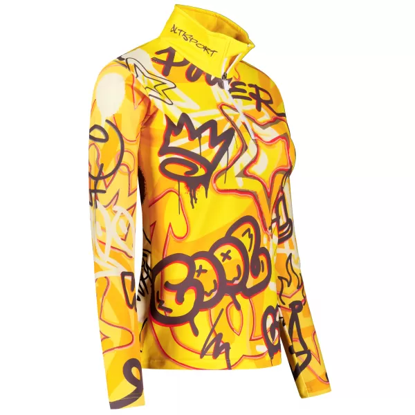  Frauenfunktionaler Thermo -Sweatshirt Premium ALTISPORT VOJ/ALW054TER03 BERNSTEIN 