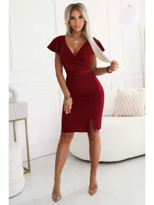Kleid NUMOCO NINA 479-7 BURGUND