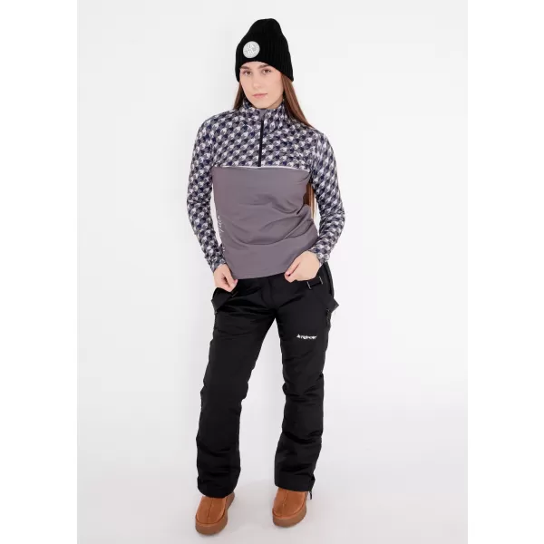  Frauenfunktionaler Thermo -Sweatshirt Premium ALTISPORT VOJ/ALW048TER03 GRAU 