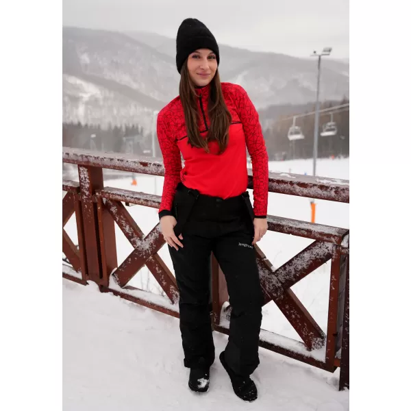  Frauenfunktionaler Thermo -Sweatshirt Premium ALTISPORT VOJ/ALW053TER03 ROT 