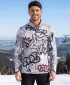Funktionelle Thermo -Sweatshirt -Premium von Männern ALTISPORT VOJ/ALM054TER03 DUNKELGRAU