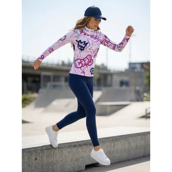  Frauenfunktionaler Thermo -Sweatshirt Premium ALTISPORT VOJ/ALW054TER03 LILA 
