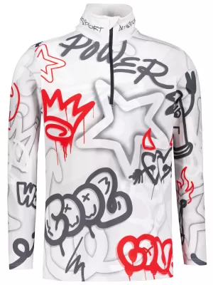 Funktionelle Thermo -Sweatshirt -Premium von Männern ALTISPORT VOJ/ALM054TER03 GRAU -RED