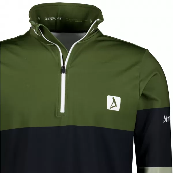  Funktionelle Thermo -Sweatshirt -Premium von Männern ALTISPORT VOJ/ALM051TER03 KHAKI 