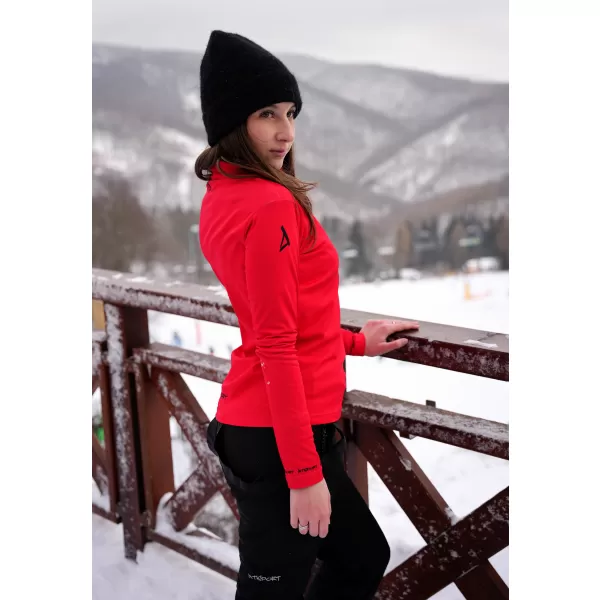  Frauenfunktionaler Thermo -Sweatshirt Premium ALTISPORT VOJ/ALW000TER03 ROT 