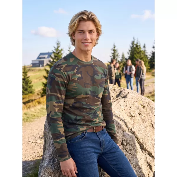  Herren-T-Shirt BRANDIT BD4205 WALD 