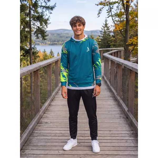 Hochwertiges Funktions-Sweatshirt für Herren ALTISPORT VOJ/ALM039MI01 KEROSIN 
