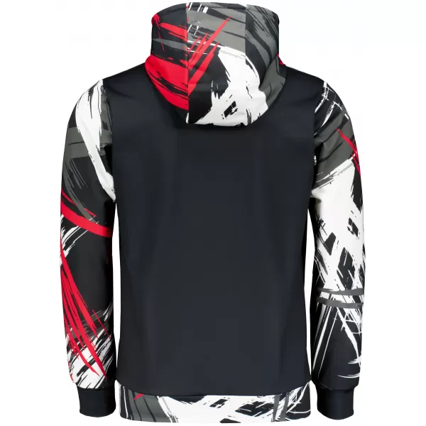  Hochwertiges Funktions-Sweatshirt für Herren ALTISPORT VOJ/ALM039MI01 SCHWARZ UND ROT 