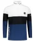 Funktionelle Thermo -Sweatshirt -Premium von Männern ALTISPORT VOJ/ALM051TER03 WEIß -BLAU