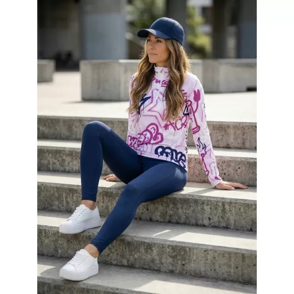  Frauenfunktionaler Thermo -Sweatshirt Premium ALTISPORT VOJ/ALW054TER03 LILA 