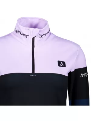 Frauenfunktionaler Thermo -Sweatshirt Premium ALTISPORT VOJ/ALW051TER03 VIOLETT/BLAU