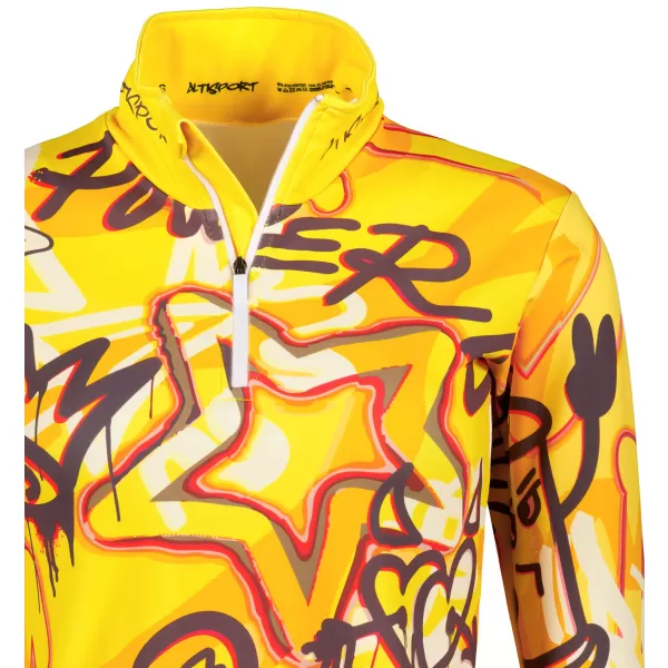  Frauenfunktionaler Thermo -Sweatshirt Premium ALTISPORT VOJ/ALW054TER03 BERNSTEIN 