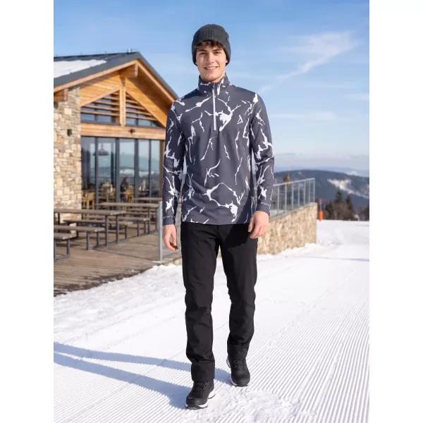 Funktionelle Thermo -Sweatshirt -Premium von Männern ALTISPORT VOJ/ALM052TER03 GRAU 