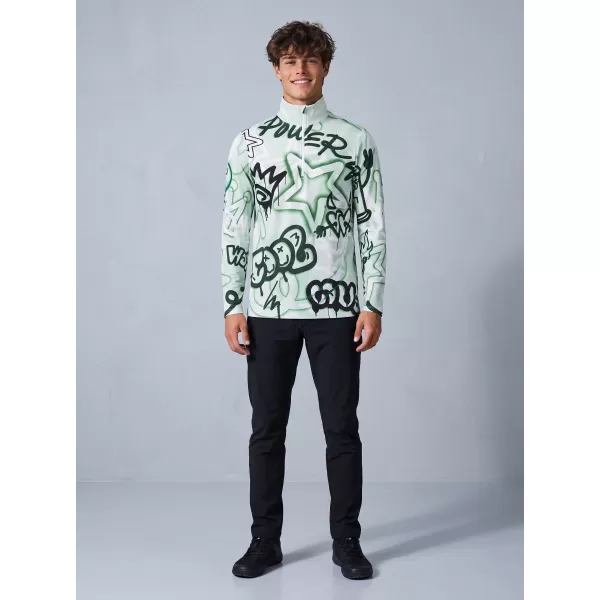  Funktionelle Thermo -Sweatshirt -Premium von Männern ALTISPORT VOJ/ALM054TER03 GRÜN 