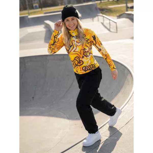  Frauenfunktionaler Thermo -Sweatshirt Premium ALTISPORT VOJ/ALW054TER03 BERNSTEIN 
