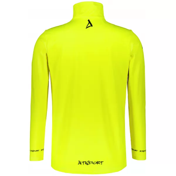  Funktionelle Thermo -Sweatshirt -Premium von Männern ALTISPORT VOJ/ALM000TER03 NEONGELB 