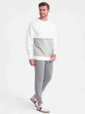 Herren -Traursanzüge OMBRE OM-PASK-0129 GRAU