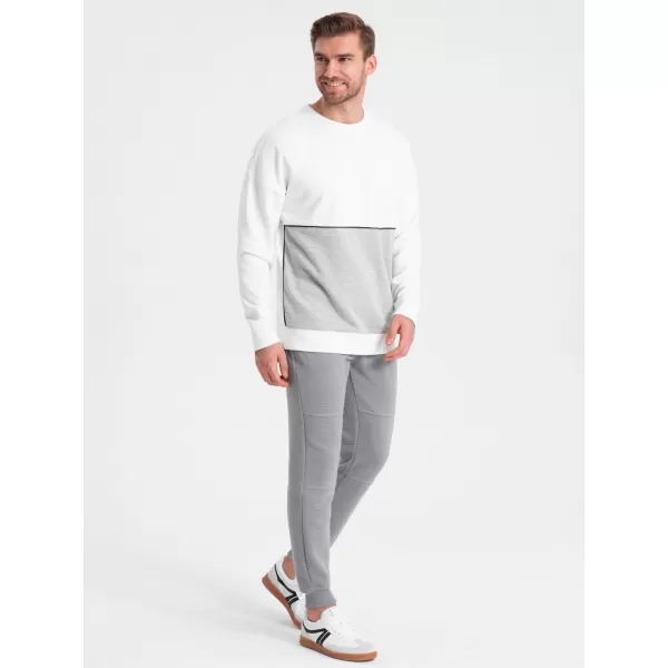  Herren -Traursanzüge OMBRE OM-PASK-0129 GRAU 