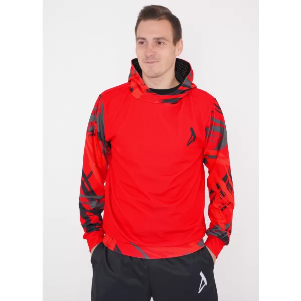  Hochwertiges Funktions-Sweatshirt für Herren ALTISPORT VOJ/ALM039MI01 ROT 