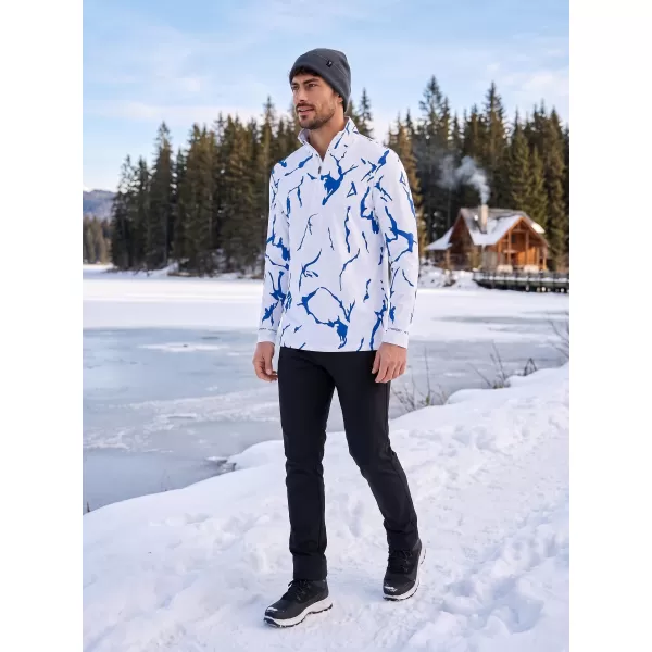  Funktionelle Thermo -Sweatshirt -Premium von Männern ALTISPORT VOJ/ALM052TER03 WEIß 