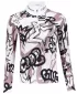 Frauenfunktionaler Thermo -Sweatshirt Premium ALTISPORT VOJ/ALW054TER03 WEIß -GRAY