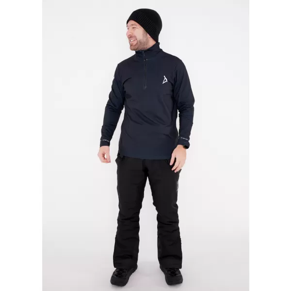  Funktionelle Thermo -Sweatshirt -Premium von Männern ALTISPORT VOJ/ALM000TER03 SCHWARZ 