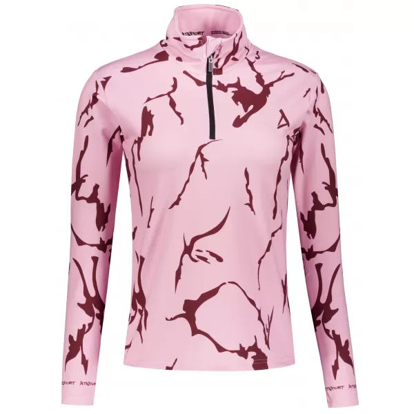  Frauenfunktionaler Thermo -Sweatshirt Premium ALTISPORT VOJ/ALW052TER03 ROSA 