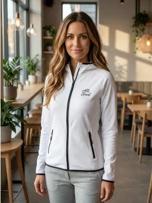 Premium-Sweatshirt für Damen ALTISPORT ALW056418 WEIß
