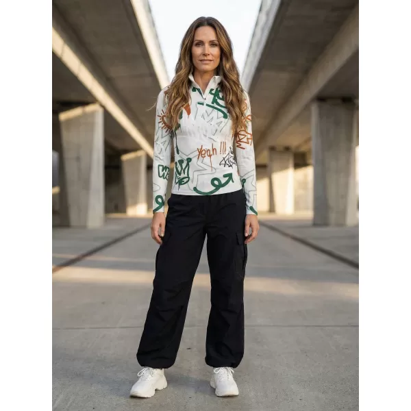  Frauenfunktionaler Thermo -Sweatshirt Premium ALTISPORT VOJ/ALW054TER03 GRÜN -BROWN 