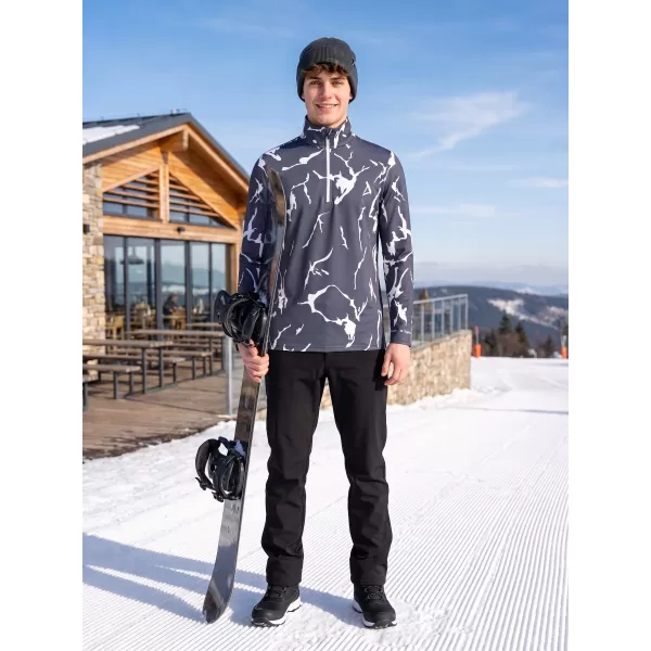  Funktionelle Thermo -Sweatshirt -Premium von Männern ALTISPORT VOJ/ALM052TER03 GRAU 