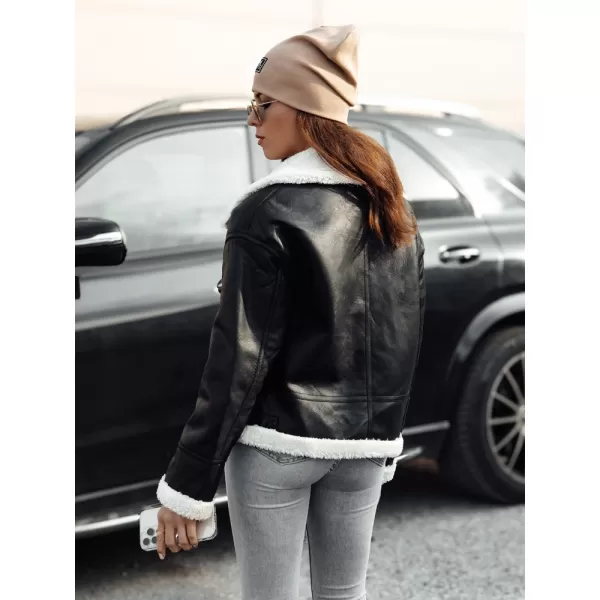 Damenjacke DSTREET FURBLAZE TY4730 SCHWARZ 