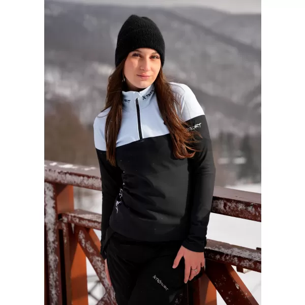  Frauenfunktionaler Thermo -Sweatshirt Premium ALTISPORT VOJ/ALW051TER03 HIMMLISCH BLAU 