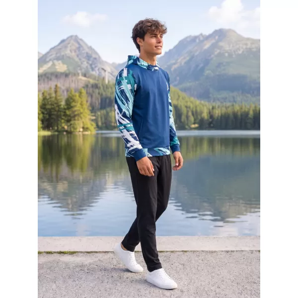 Hochwertiges Funktions-Sweatshirt für Herren ALTISPORT VOJ/ALM039MI01 MARINEBLAU 