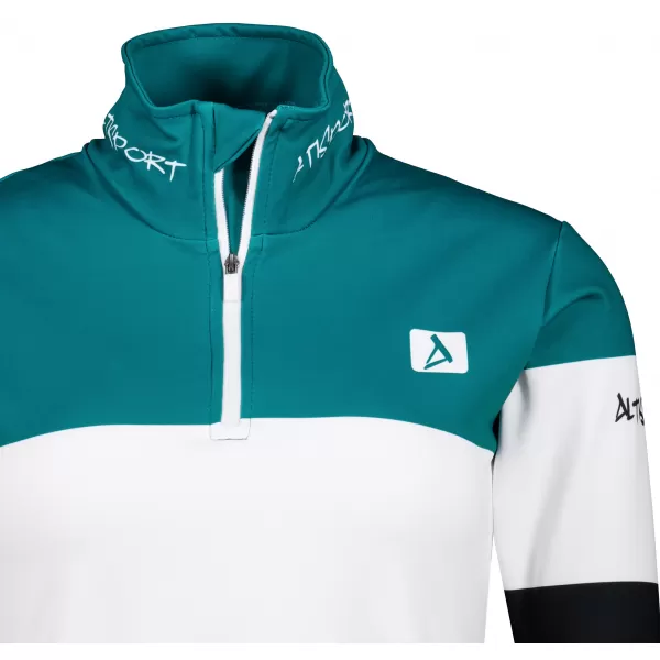  Frauenfunktionaler Thermo -Sweatshirt Premium ALTISPORT VOJ/ALW051TER03 KEROSIN-SCHWARZ 