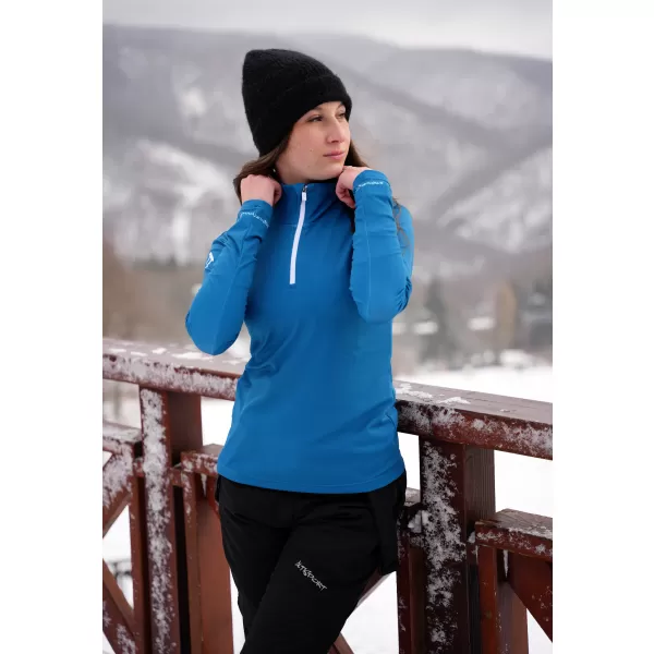  Frauenfunktionaler Thermo -Sweatshirt Premium ALTISPORT VOJ/ALW000TER03 KEROSIN 
