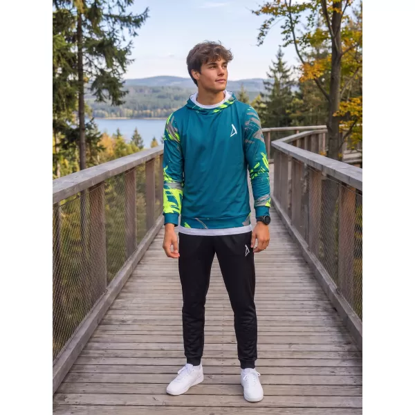 Hochwertiges Funktions-Sweatshirt für Herren ALTISPORT VOJ/ALM039MI01 KEROSIN 