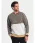 Herren -Sweatshirt OMBRE OM-SSNZ-0130 KHAKI