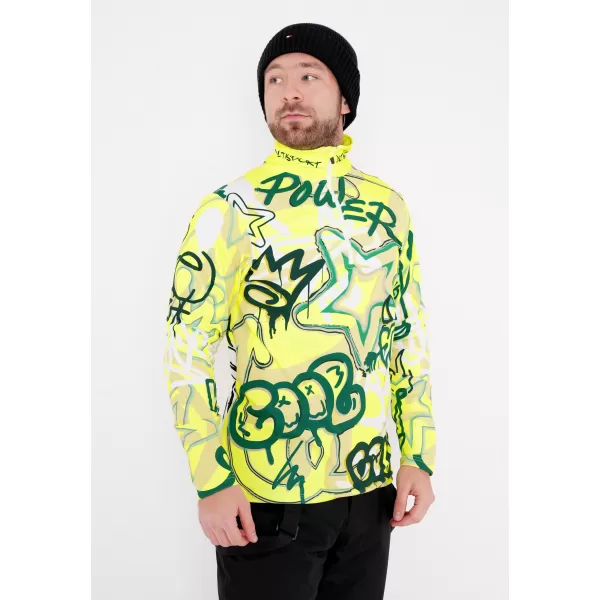  Funktionelle Thermo -Sweatshirt -Premium von Männern ALTISPORT VOJ/ALM054TER03 FLUO 