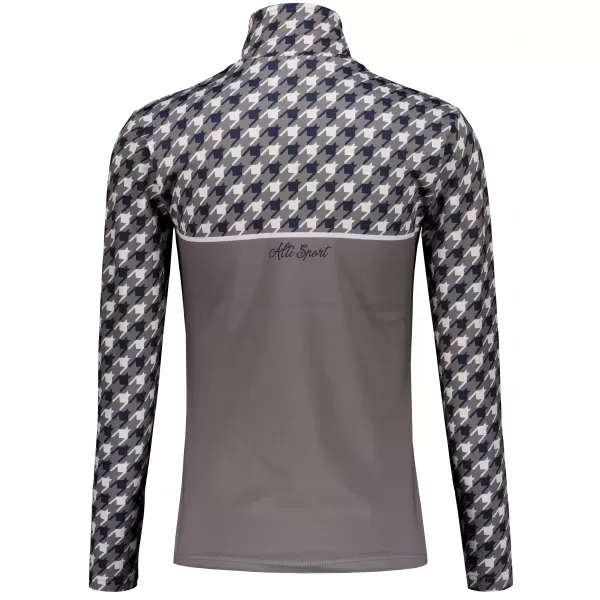  Frauenfunktionaler Thermo -Sweatshirt Premium ALTISPORT VOJ/ALW048TER03 GRAU 