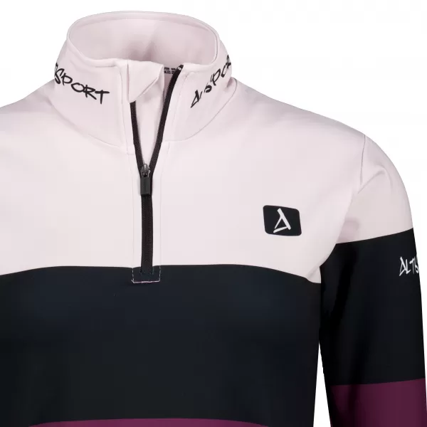  Frauenfunktionaler Thermo -Sweatshirt Premium ALTISPORT VOJ/ALW051TER03 BURGUND 